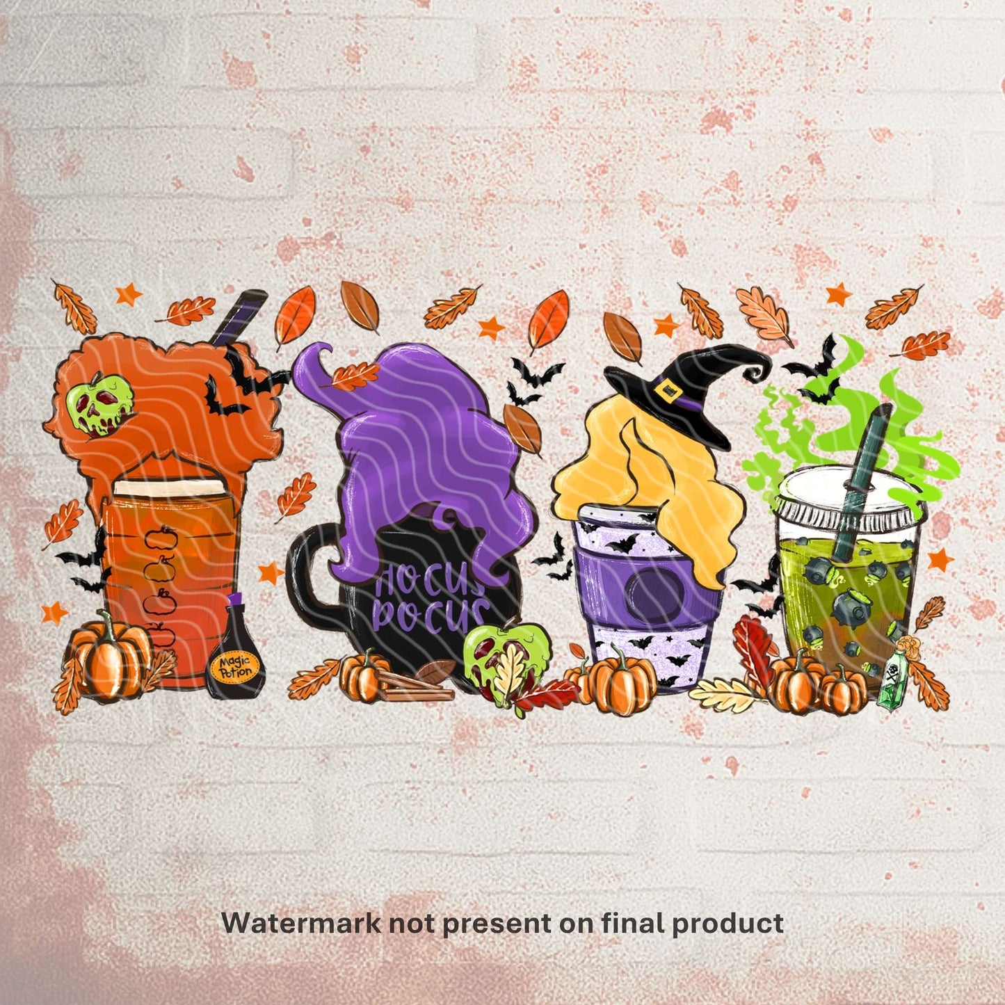 Hocus Drinks | Can UV DTF Wrap