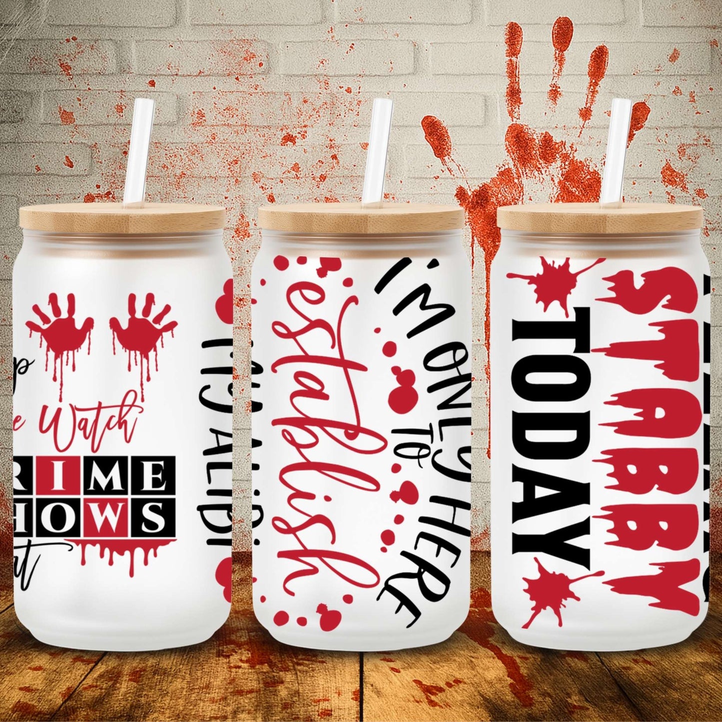 Crime Shows | Can UV DTF Wrap