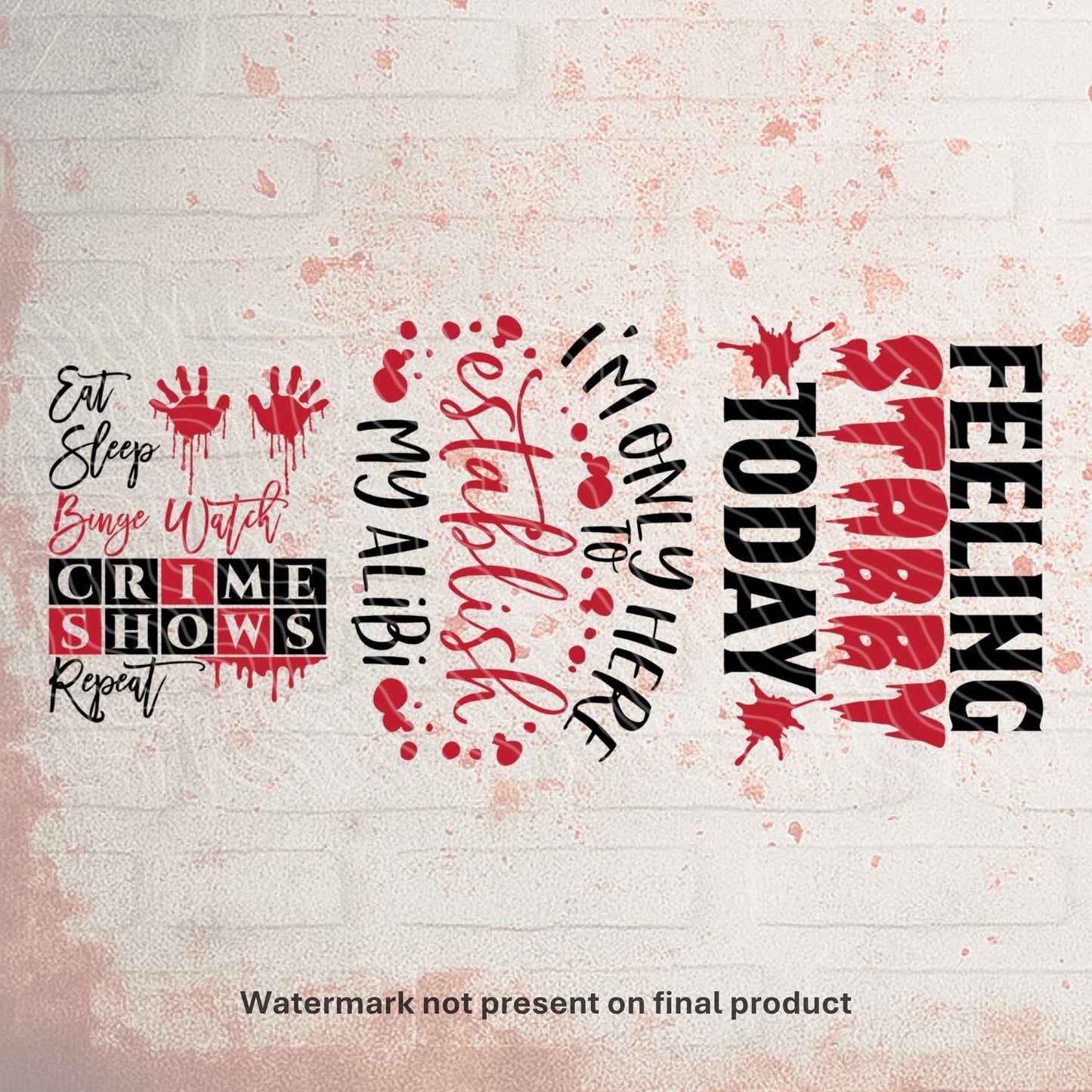 Crime Shows | Can UV DTF Wrap
