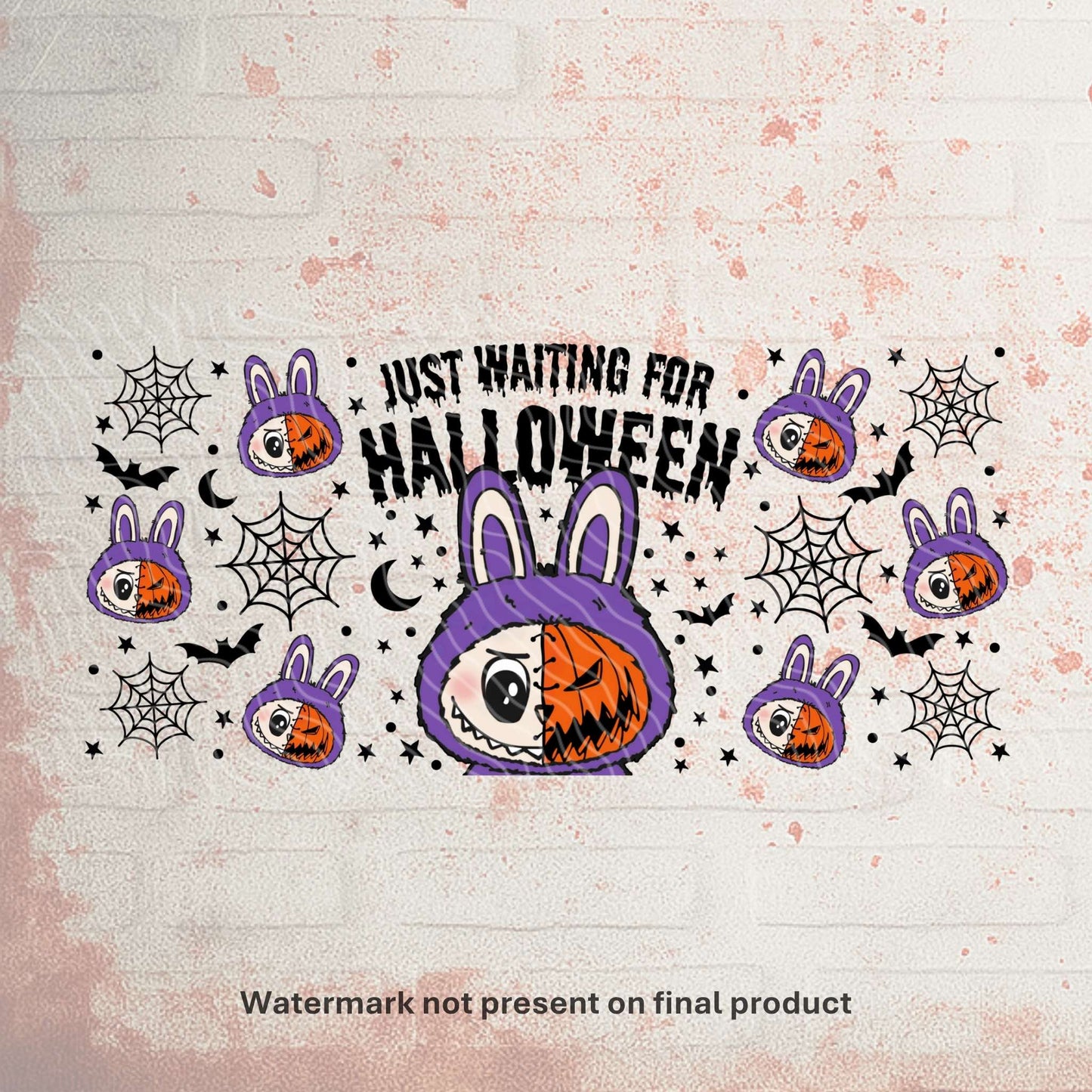 Pumpkin Monster | UV DTF Wrap