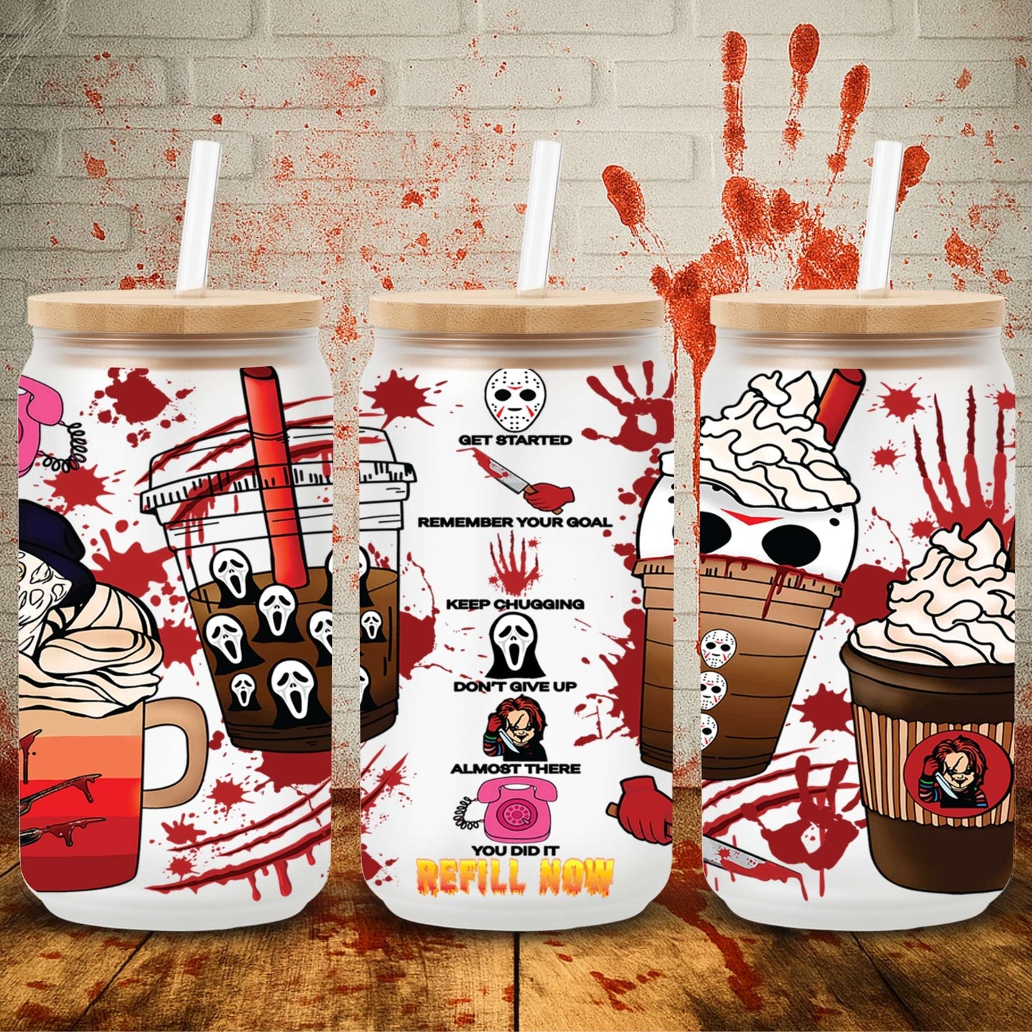 Blood Latte | UV DTF Wrap