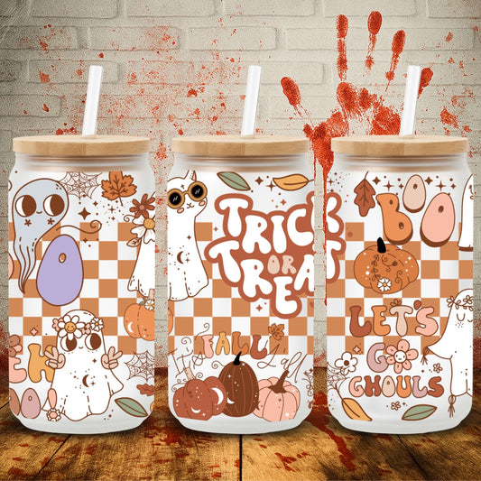 Trick or Treat | Cold Cup UV DTF Wrap