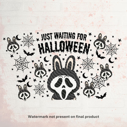 Ghostface Monster | Cold Cup UV DTF Wrap