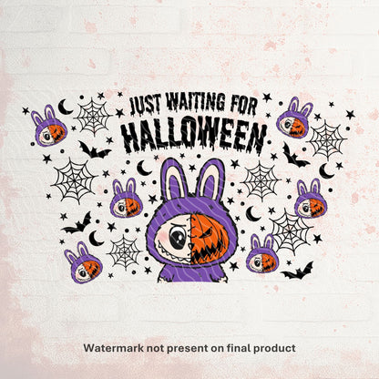 Pumpkin Monster | Cold Cup UV DTF Wrap