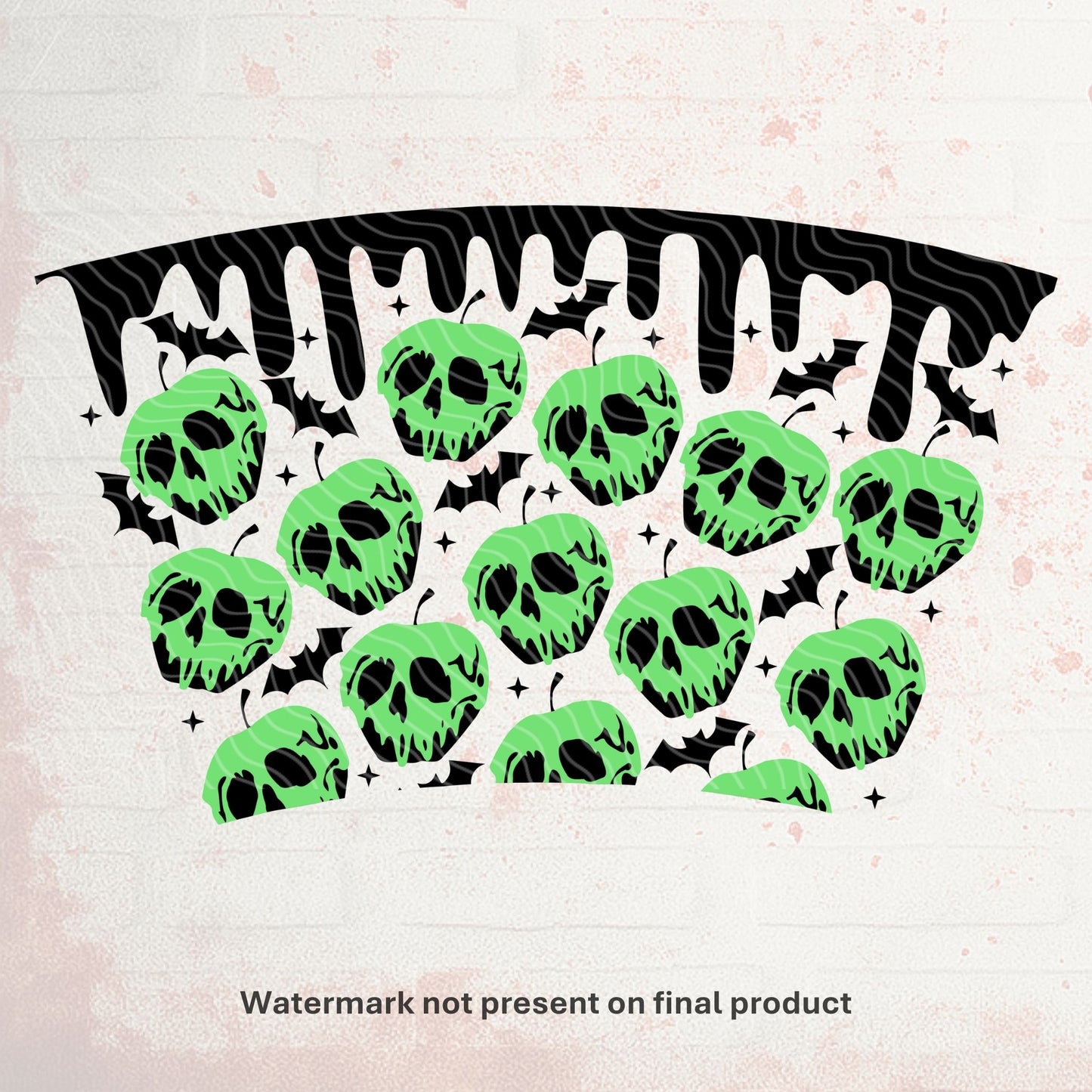 Poison Drip | Cold Cup UV DTF Wrap