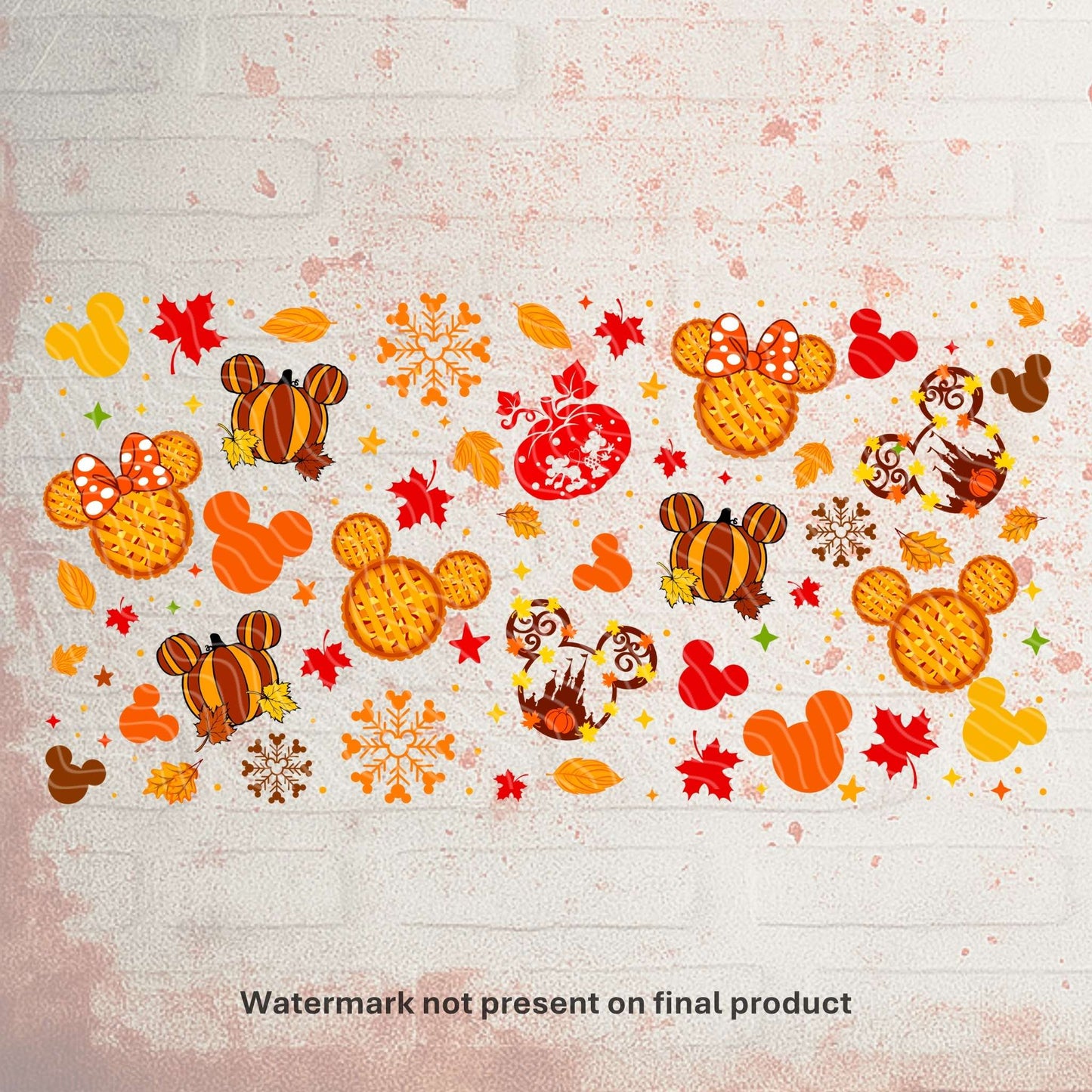 Autumn Park Trip | Can UV DTF Wrap