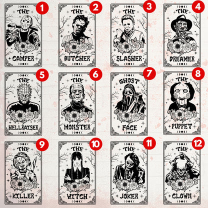 Halloween Tarot - Section 4  | UV DTF Decal