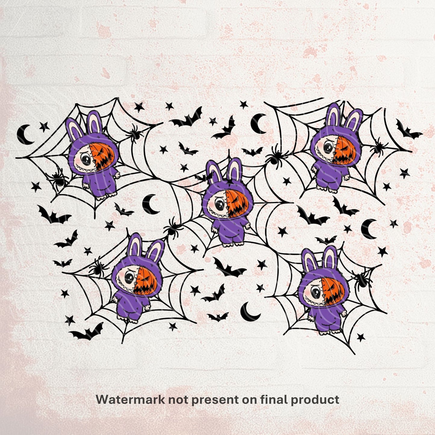 Monster Web | Cold Cup UV DTF Wrap