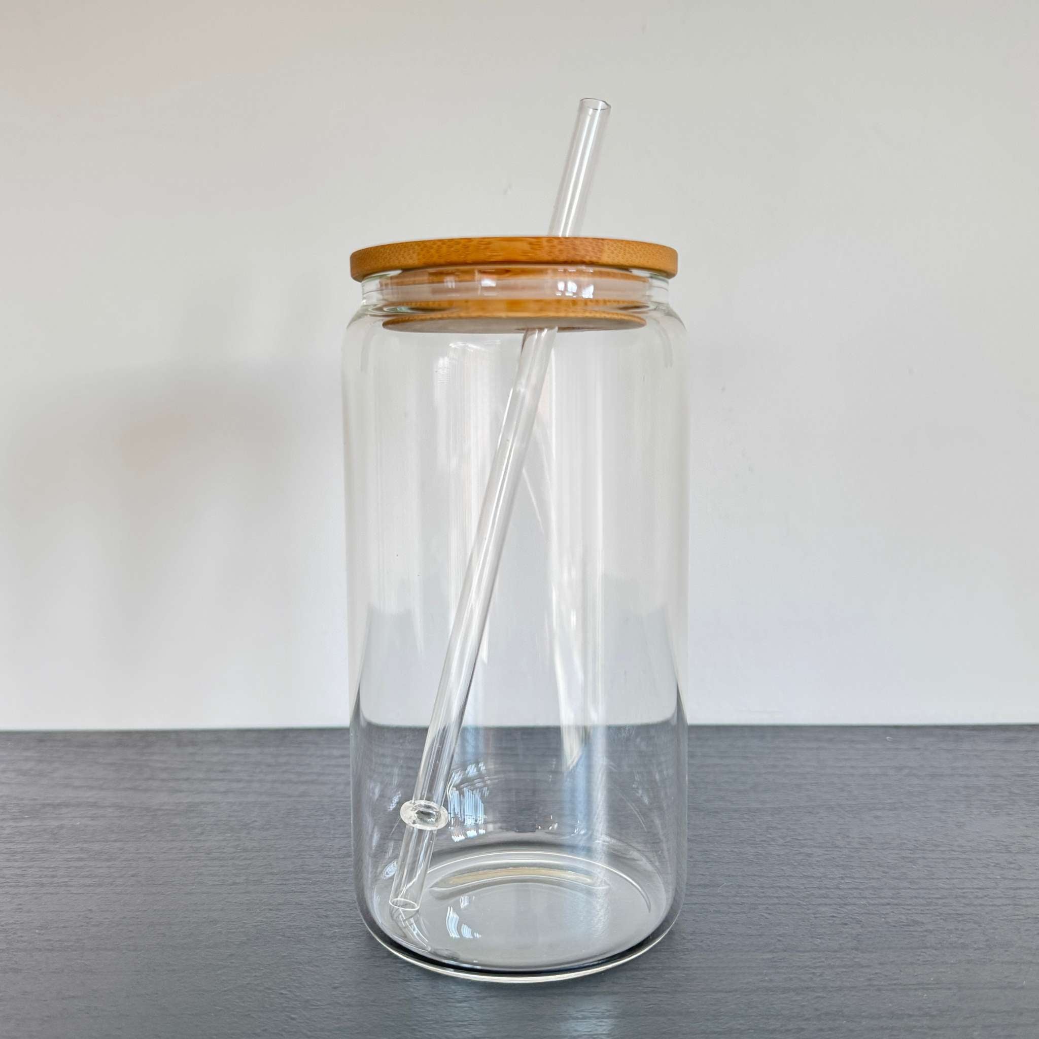 Labrie Cans 16oz Libbey Glass Cans Bamboo | Blanks | DTF | Vinyl | Wholesale ...