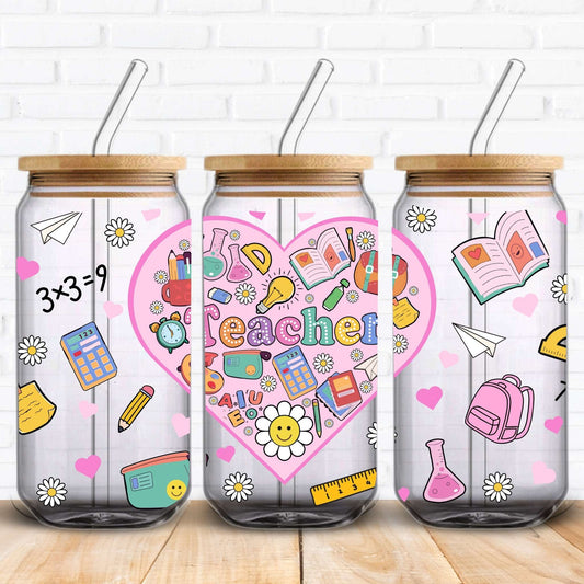 Teacher Love | UV DTF Wrap