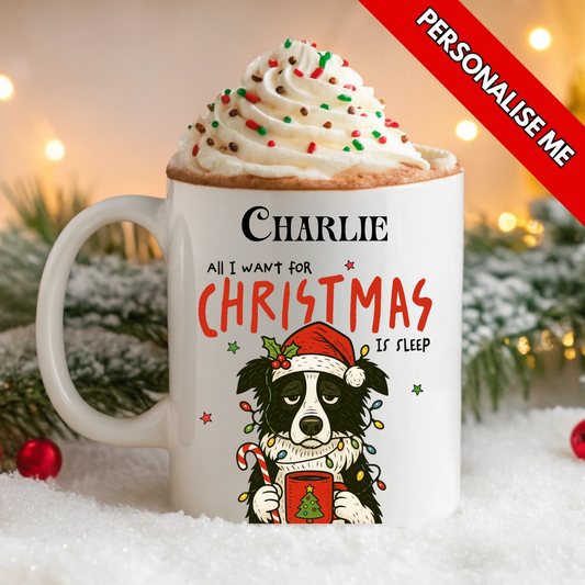 All I Want For Christmas | Personalised UV DTF