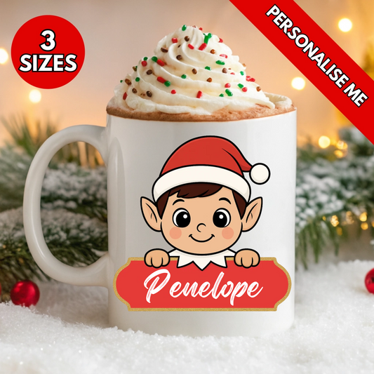 Elf Name Plate | Personalised UV DTF