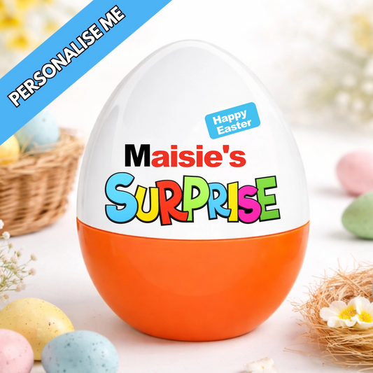 Personalised Jumbo Egg - Egg Label