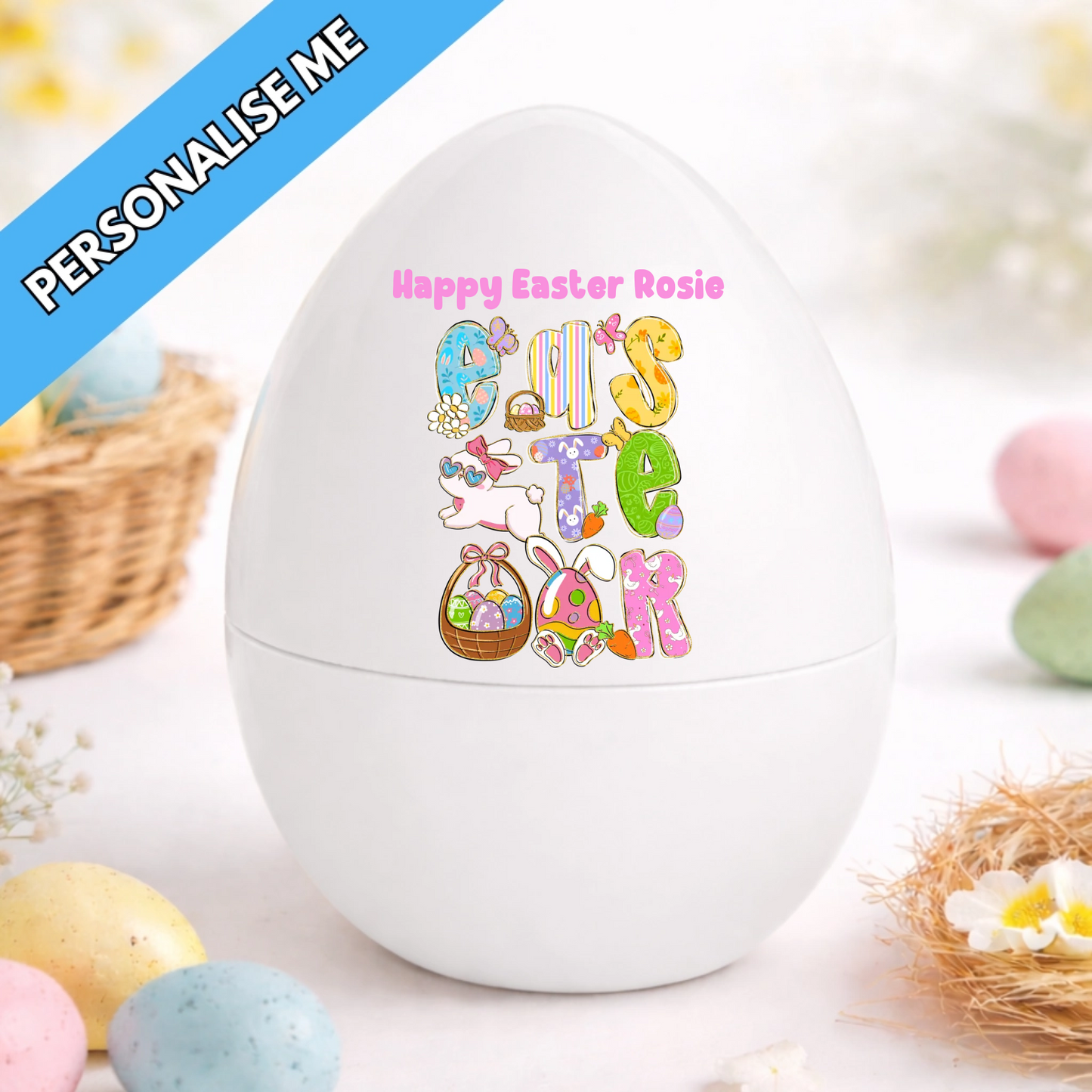 Personalised Jumbo Egg - Egg Label