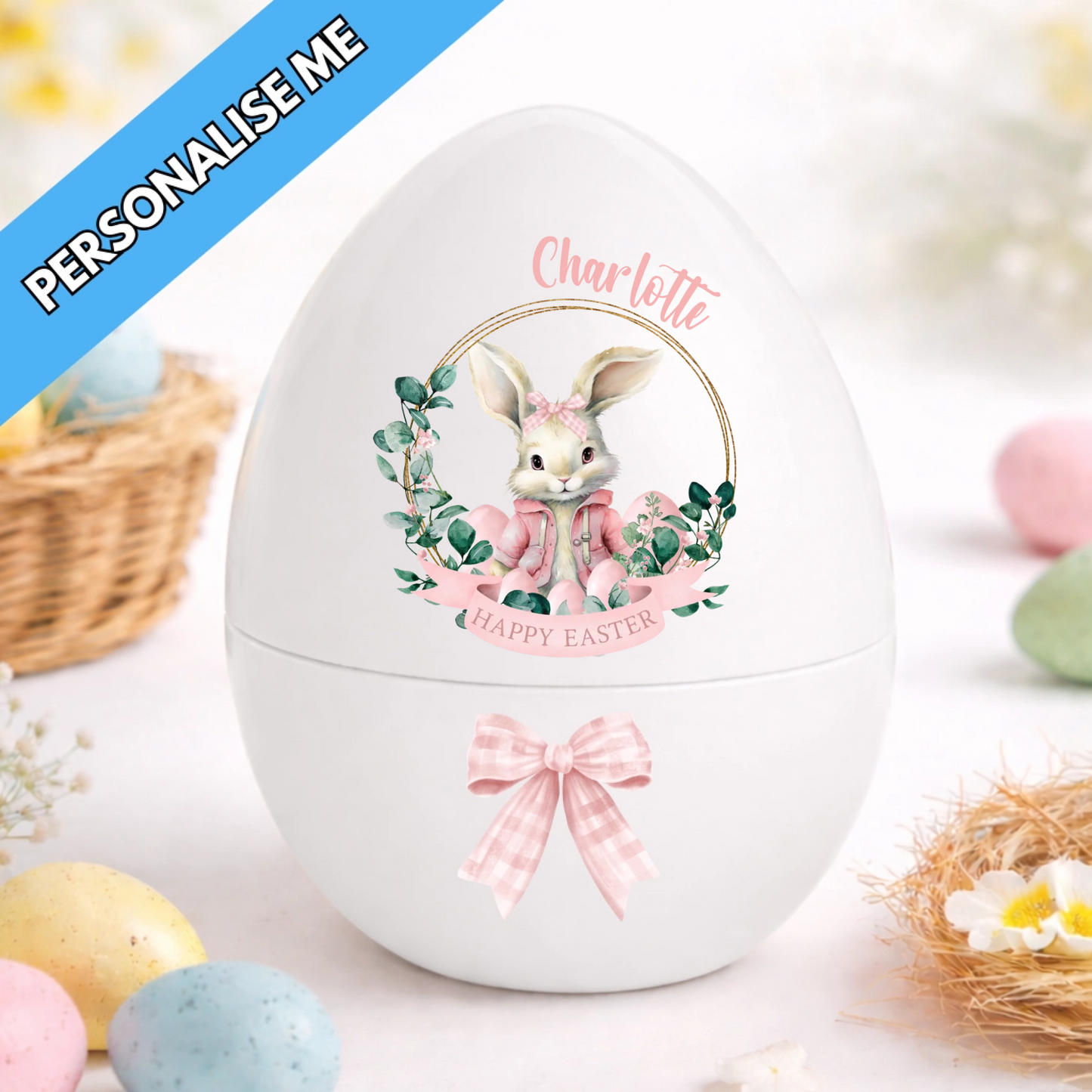 Personalised Jumbo Egg - Egg Label