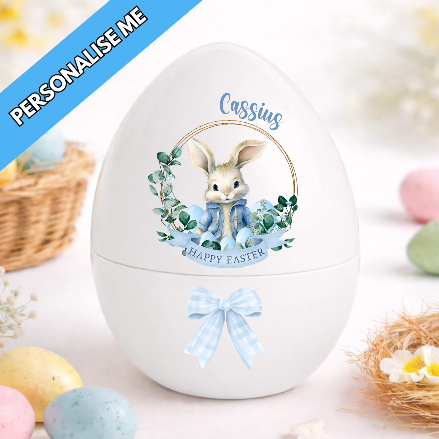 Personalised Jumbo Egg - Egg Label