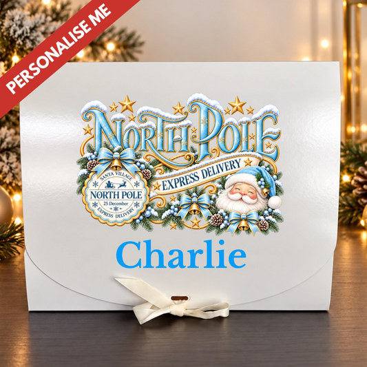 Christmas Gift Box Decal - 01