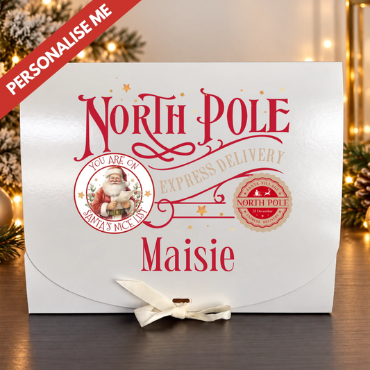 Christmas Gift Box Decal - 03