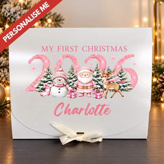 Christmas Gift Box Decal - 07