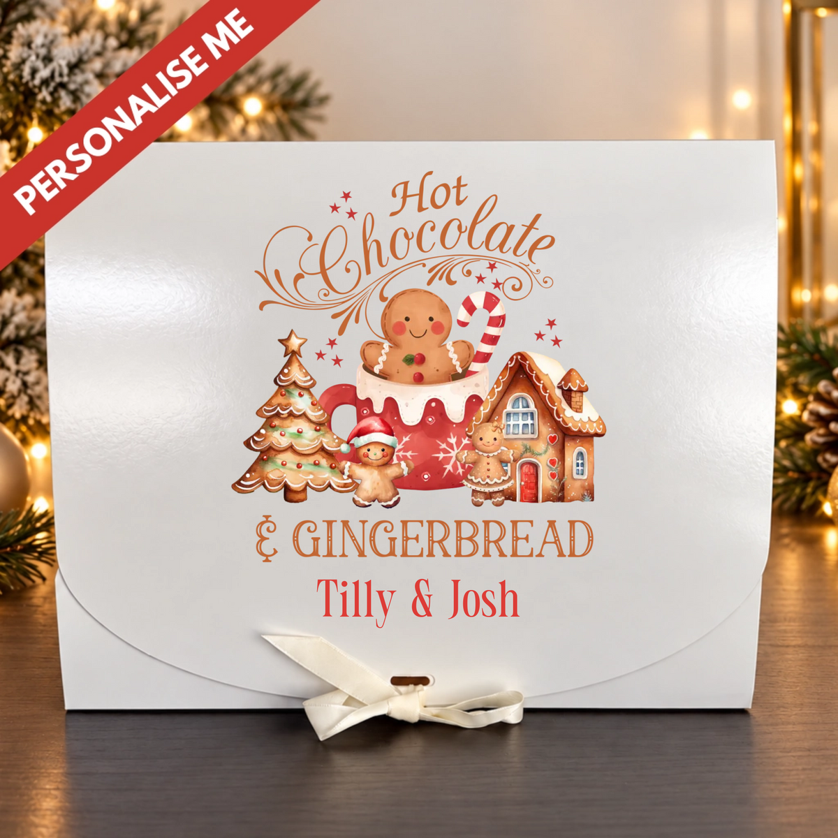 Christmas Gift Box Decal - 12