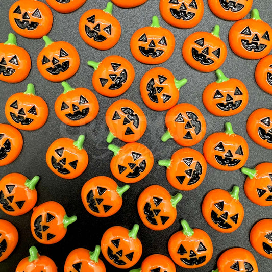 pumpkin resin charms uk