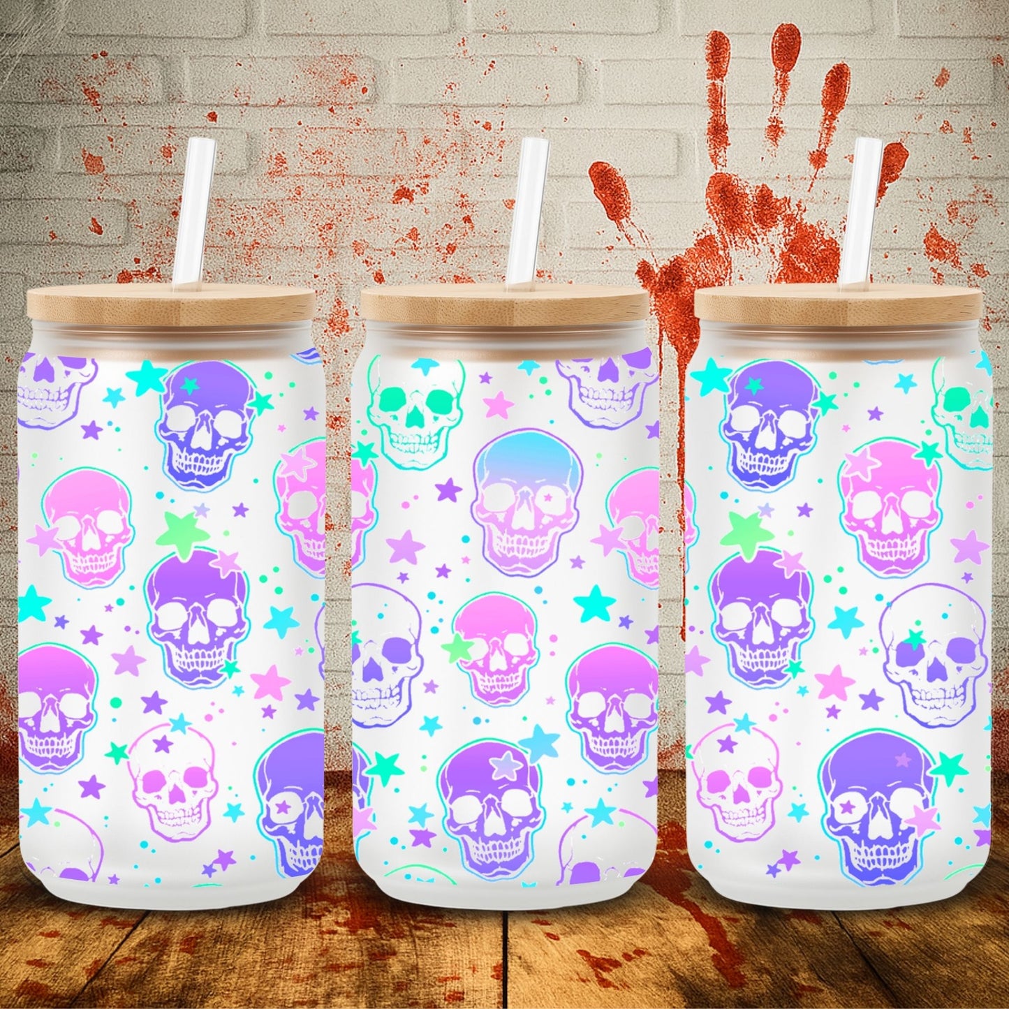 Magical Skulls | UV DTF Wrap