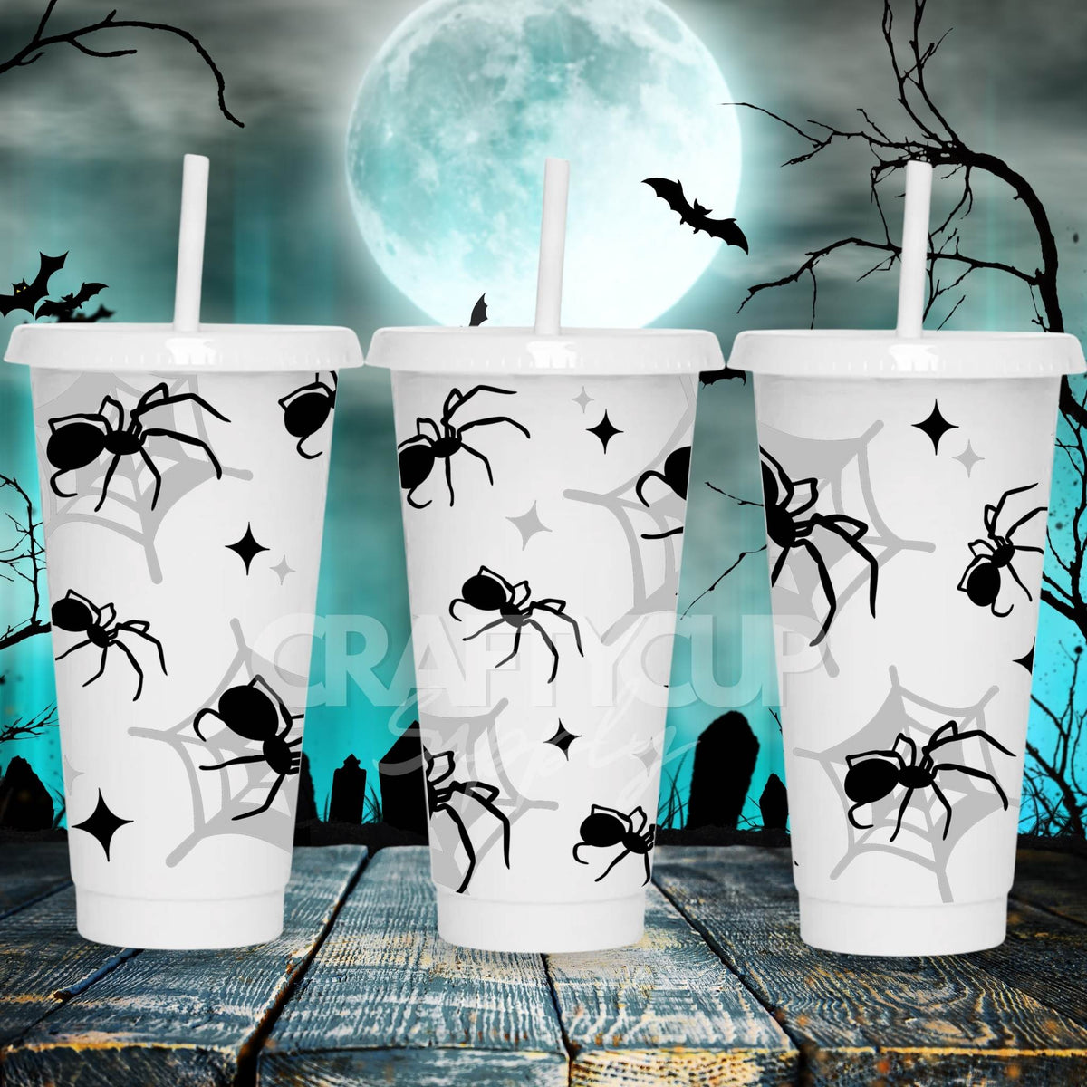 halloween cold cup prints tumblers