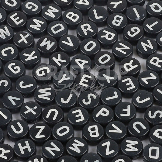 black letter beads for sunglasses