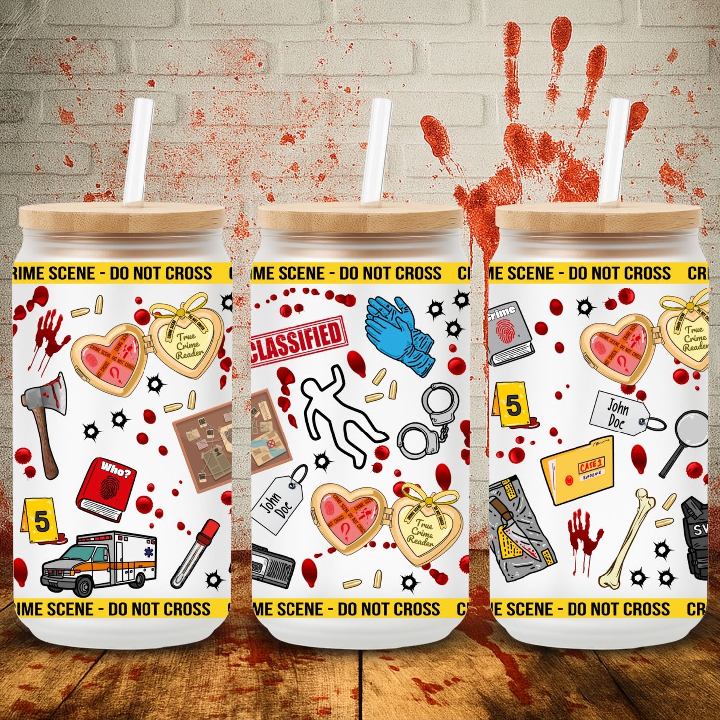 True Crime Solver | UV DTF Wrap