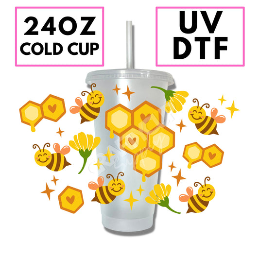 Honeycomb | UV DTF Wrap