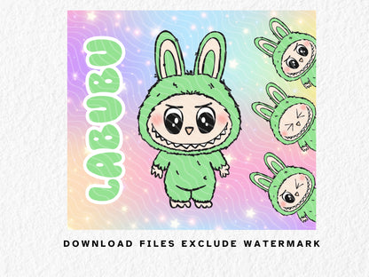 Green Bubu | Digital Download