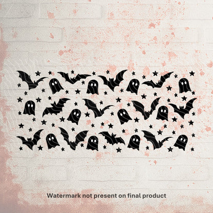 Bats & Ghosts | UV DTF Wrap