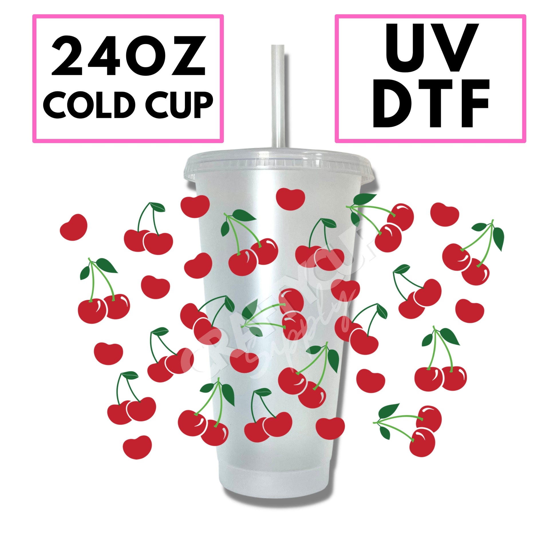 Printed Wraps, 24oz 710ml Cold Cups