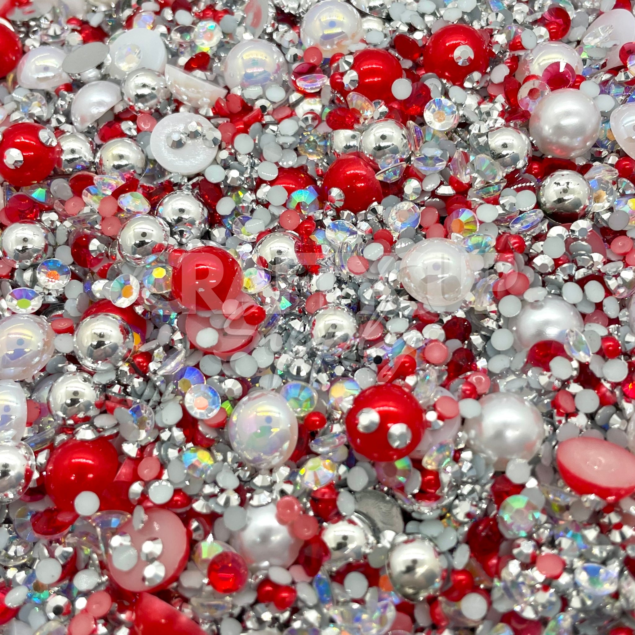 Holiday's Are Coming - Pearl & Rhinestone Mix (28g)