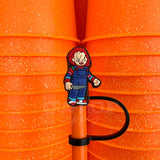 Horror Chucky Straw Topper