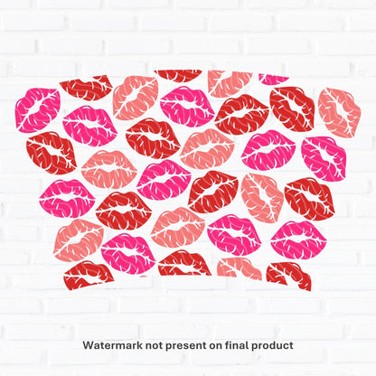Lips | UV DTF Wrap
