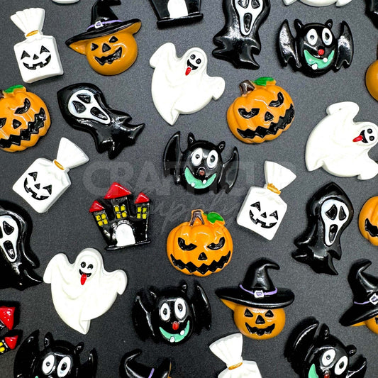 Halloween Cabochons (Pack of 10)
