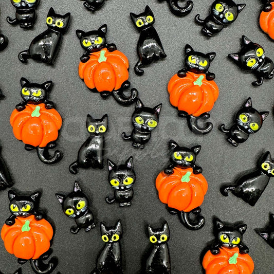 halloween resin flatback charms
