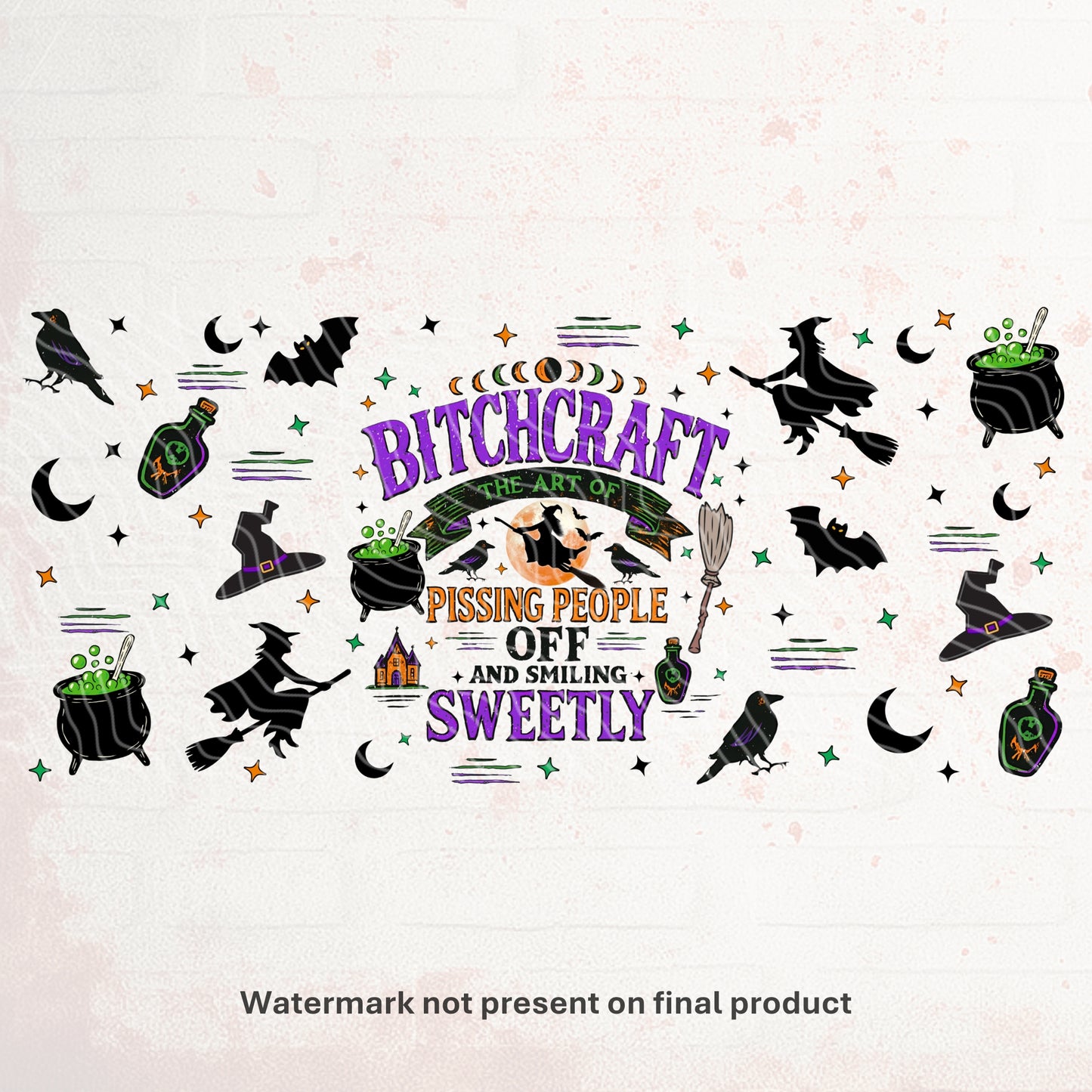 Bitchcraft | UV DTF Wrap