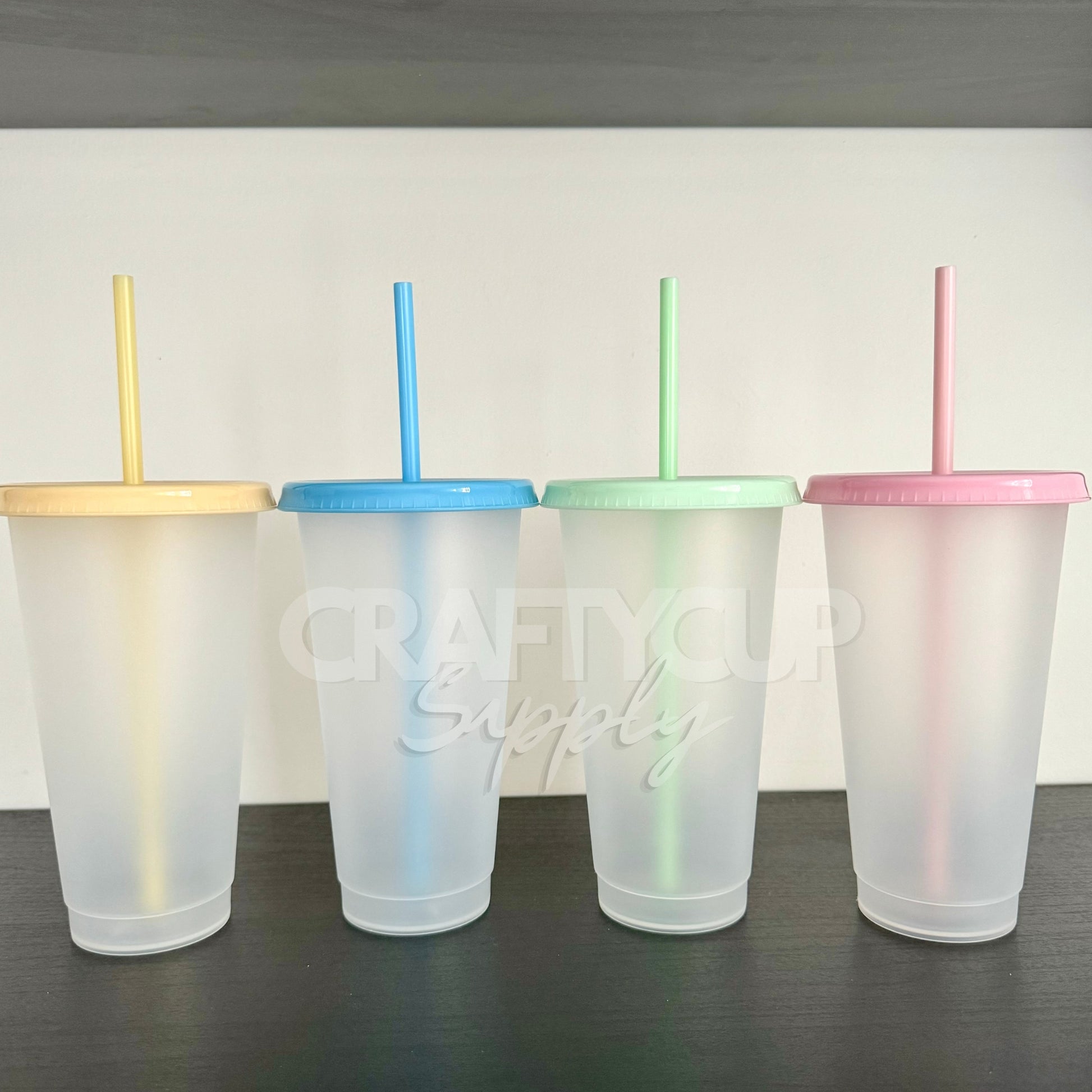 pastel easter cold cups