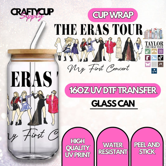 Eras Tour - My First Concert | UV DTF Wrap