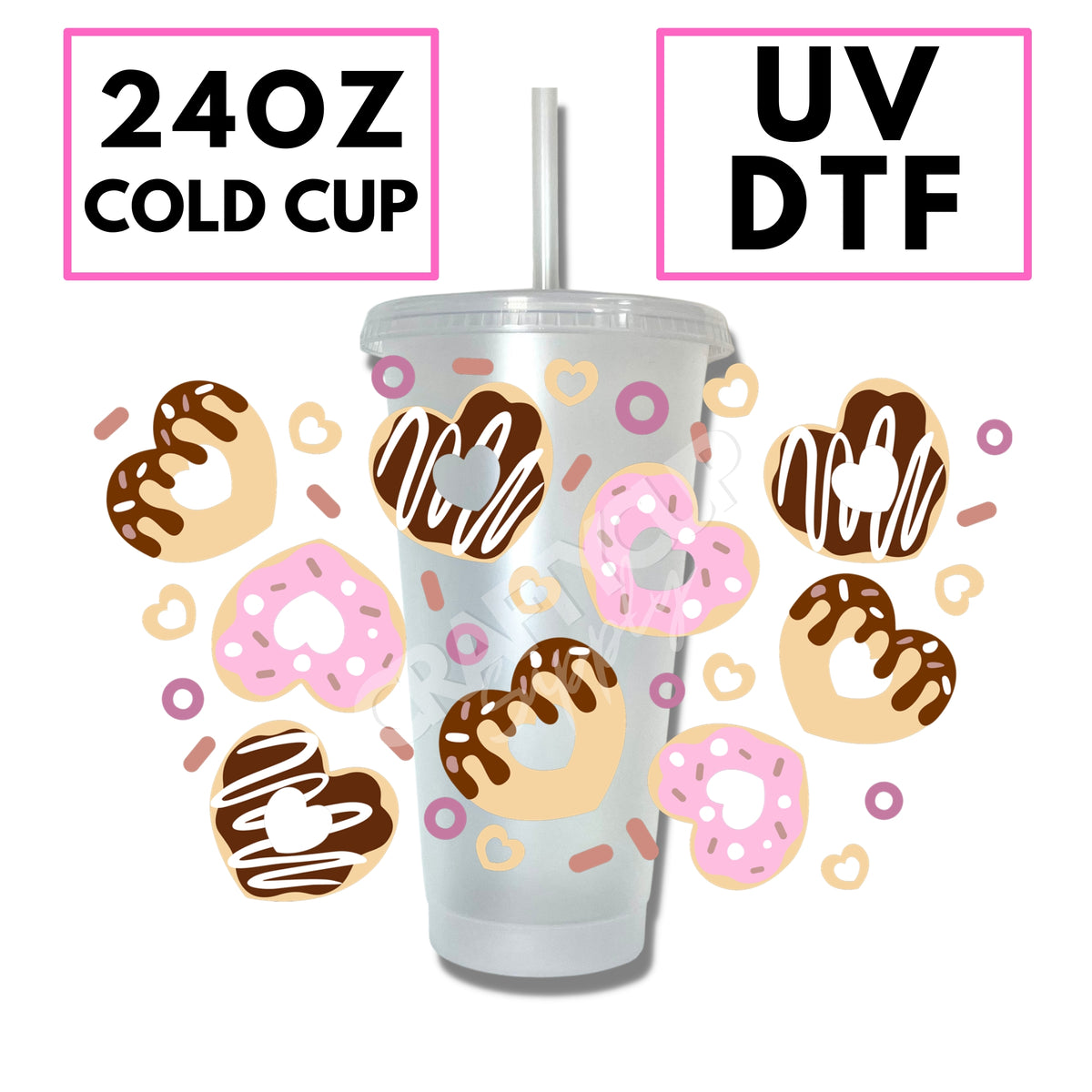 Donut Love | UV DTF Wrap