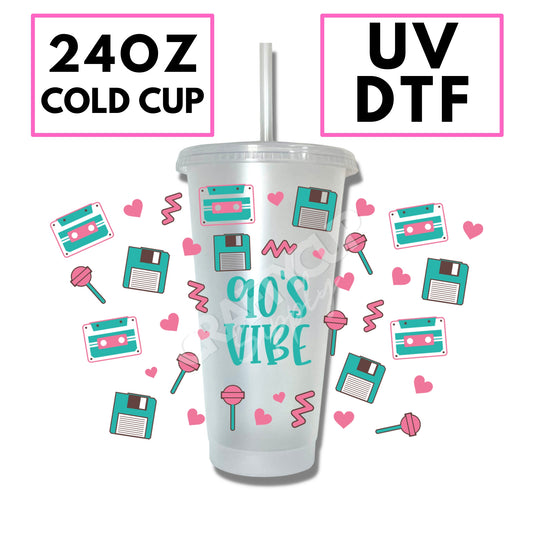 90's Vibe | UV DTF Wrap