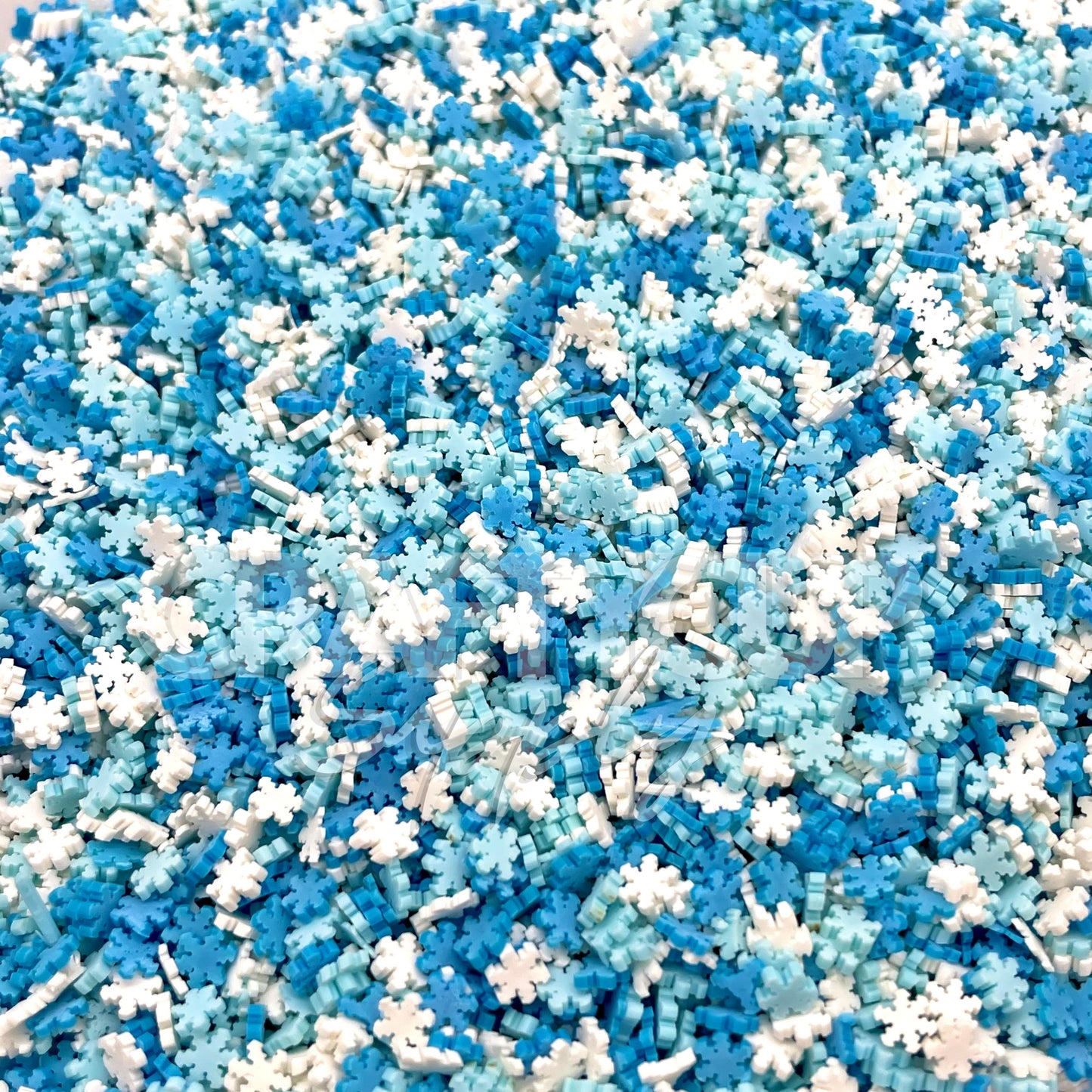 snowflake fimo shape slices uk wholesale polymers