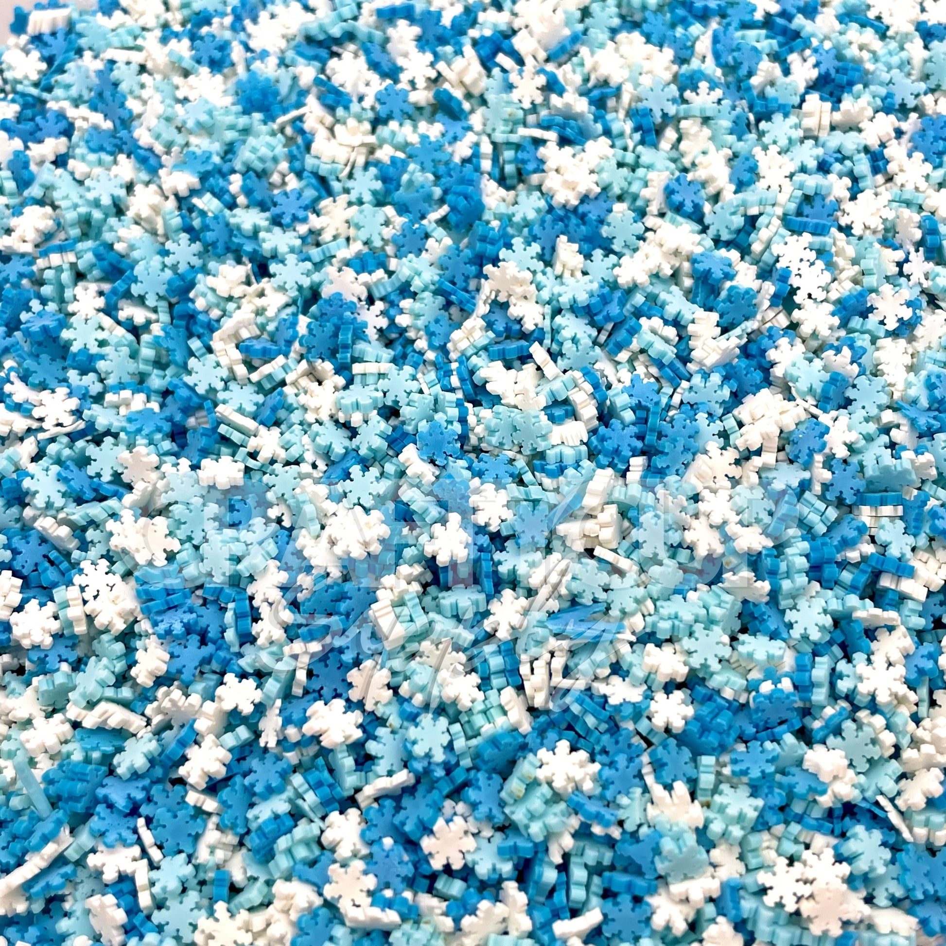 snowflake fimo shape slices uk wholesale polymers