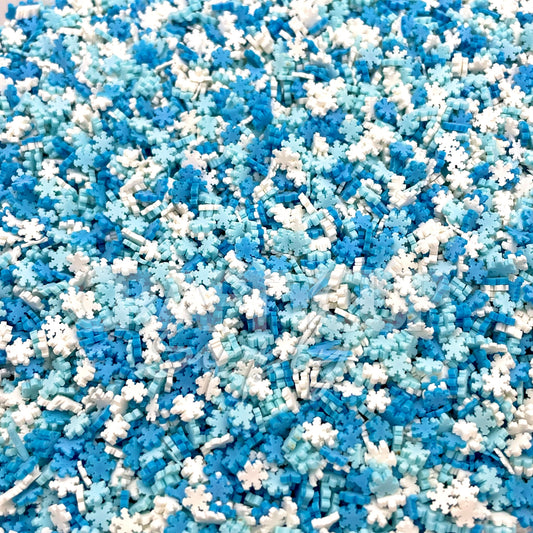 snowflake fimo shape slices uk wholesale polymers