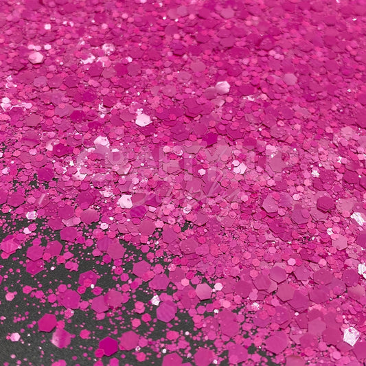 pink glitter mixes for snowglobes