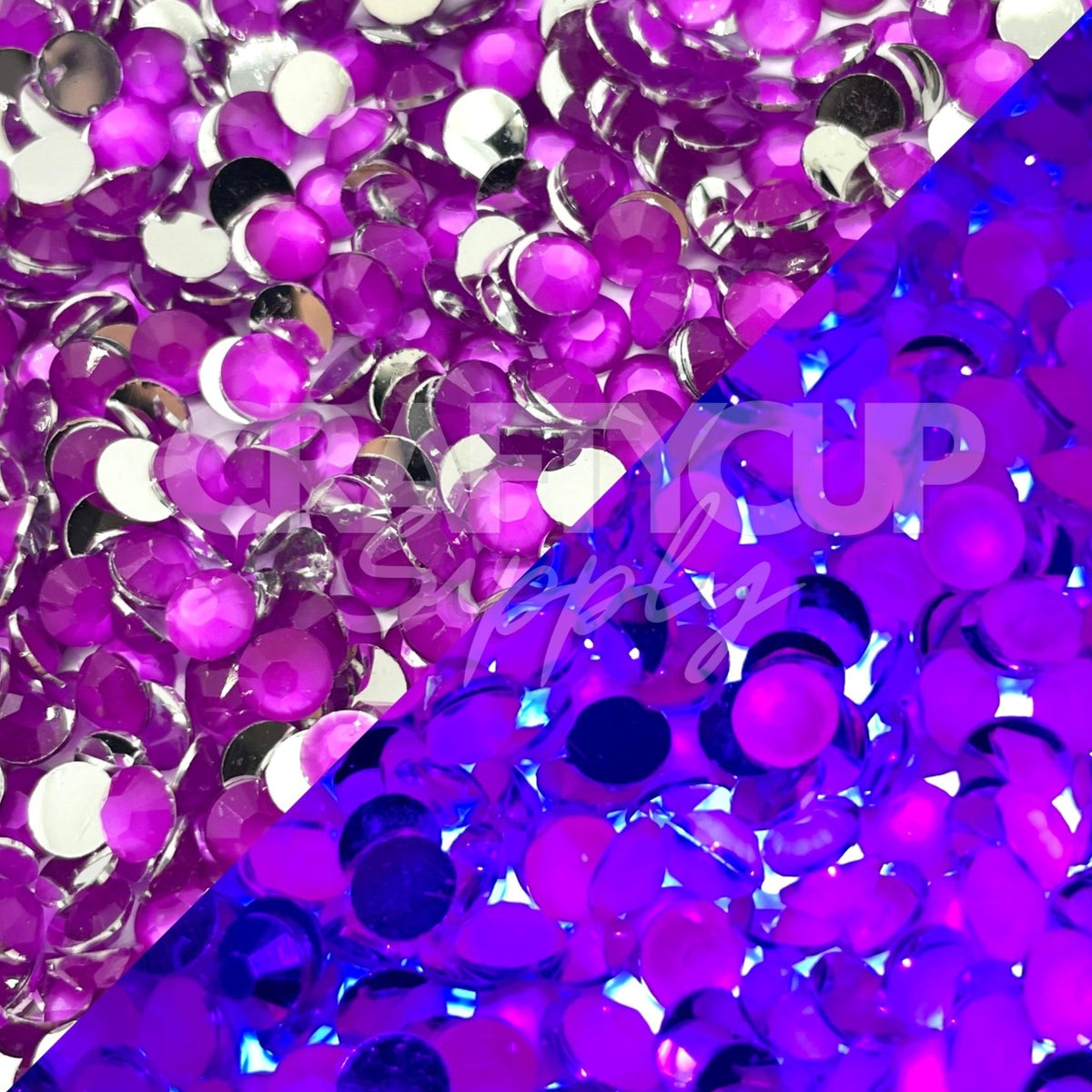 uv neon rhinestones 5mm