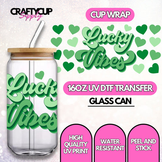 Lucky Vibes | UV DTF Wrap