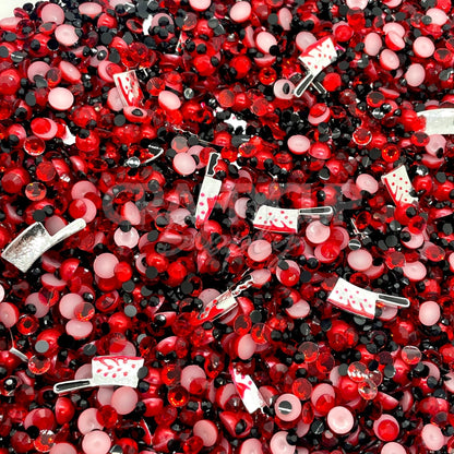 Feeling Stabby - Pearl & Rhinestone Mix (28g)